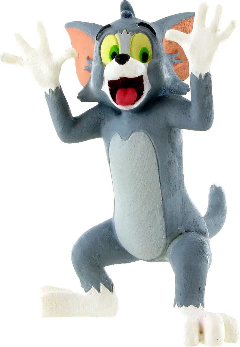 Speelfiguur Tom & Jerry 'mockery' 6 Cm fra Comansi i Grå – produktbillede
