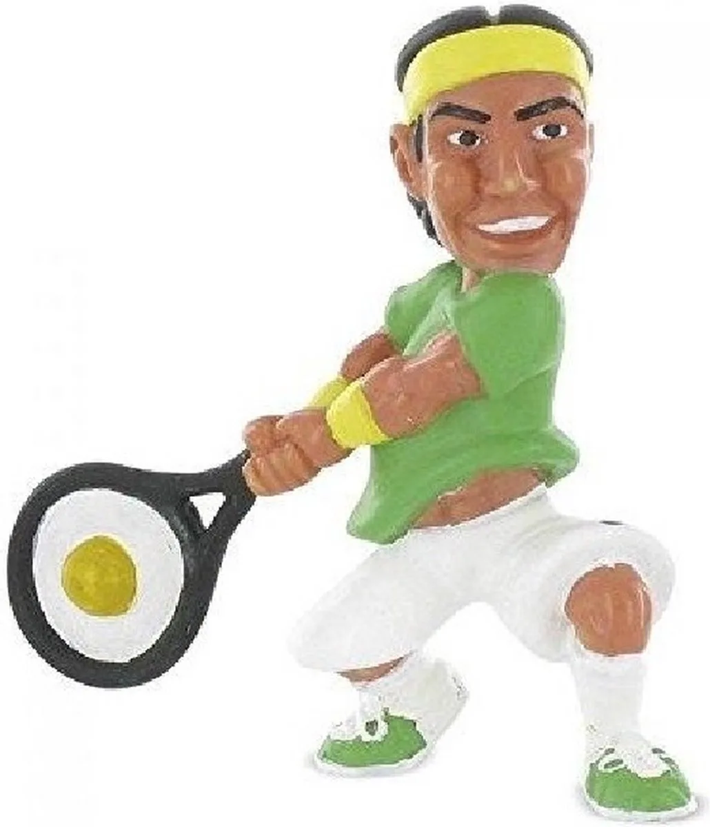 Tennisspeler - Taarttopper - Speelfiguur von Comansi in Grün – Produktfoto
