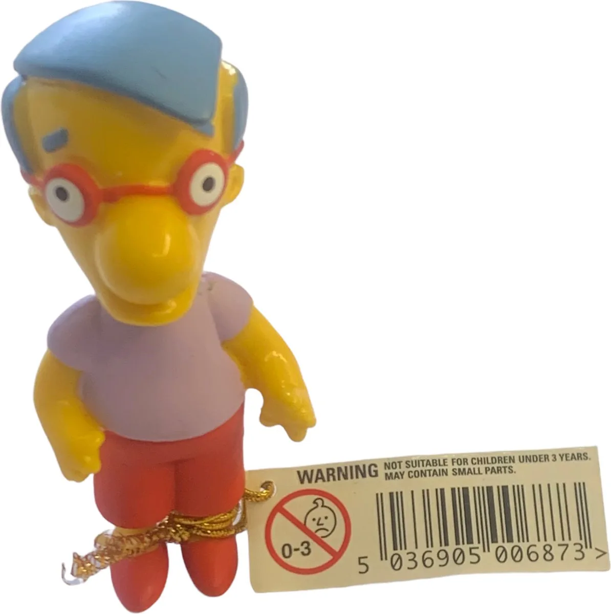 The Simpsons - Milhouse van Houten - Speelfiguurtje - 8 cm fra Comansi i Lyserød – produktbillede