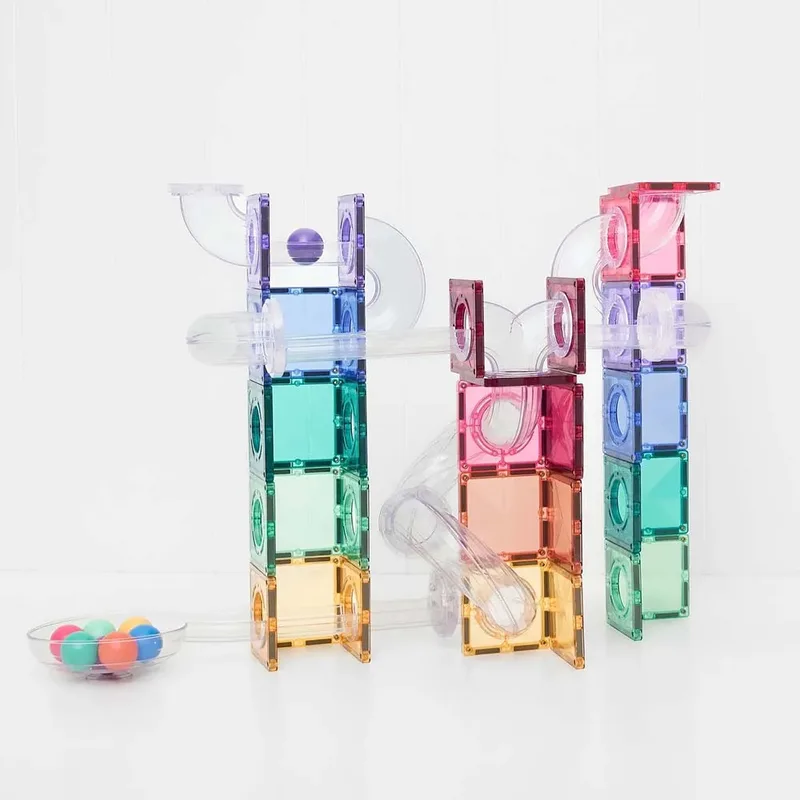 Ball Run Pastel Bouwspel 114 Stukken de Connetix – photo du produit 5 sur 6