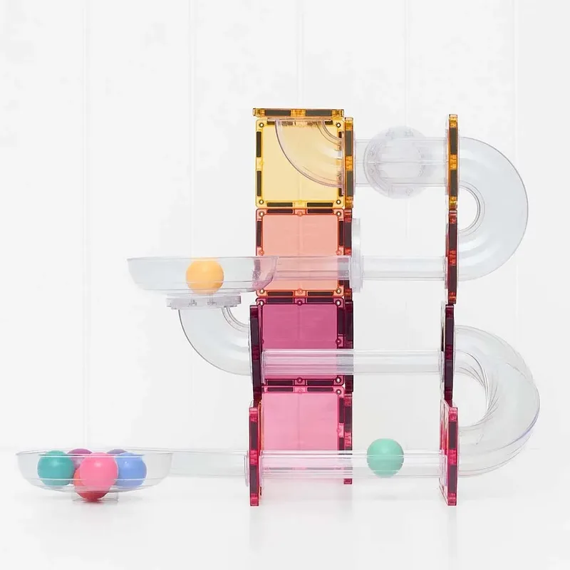 Ball Run Pastel Bouwspel 114 Stukken de Connetix – photo du produit 4 sur 6