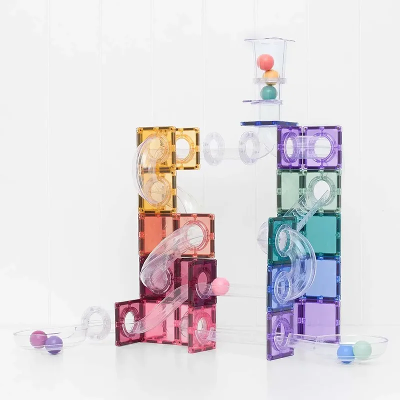 Ball Run Pastel Bouwspel 114 Stukken de Connetix – photo du produit 3 sur 6