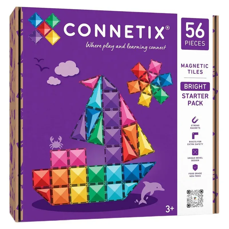 Pastel Starter Bouwspel 56 Stukken de Connetix – photo du produit 1 sur 6