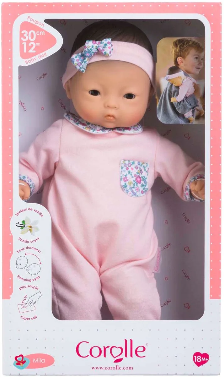 Babypop Calin Mila, 30cm von Corolle in Rosa – Produktfoto