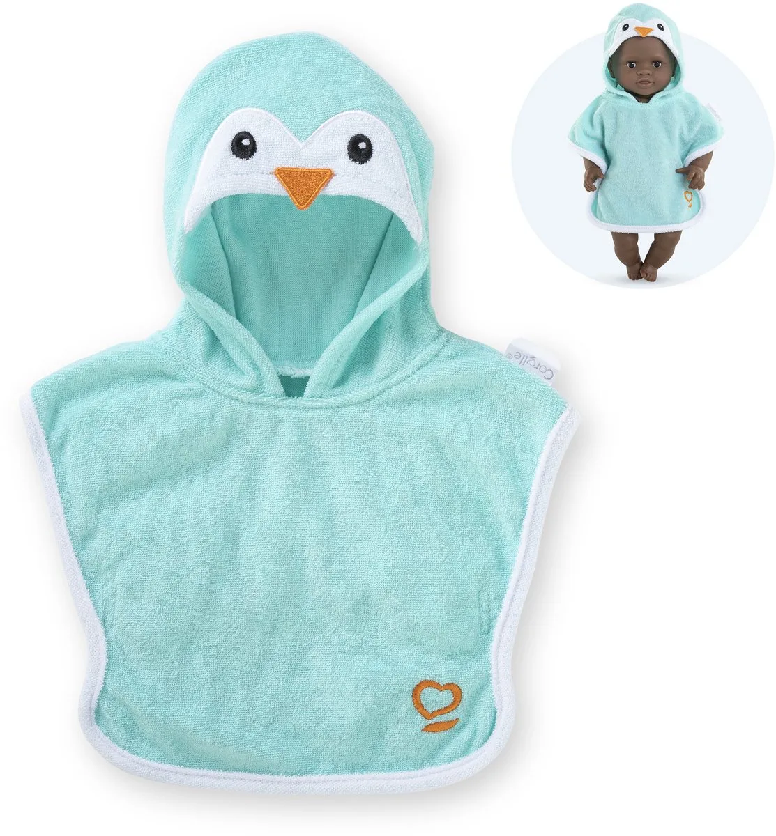Cor MPP 12 Bathcape - Penguin von Corolle in Mehrfarbig – Produktfoto
