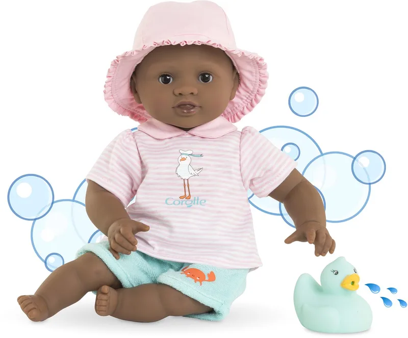 badpop Alyzee - babypop 30cm waterbestendig van Corolle in Meerkleurig – productfoto