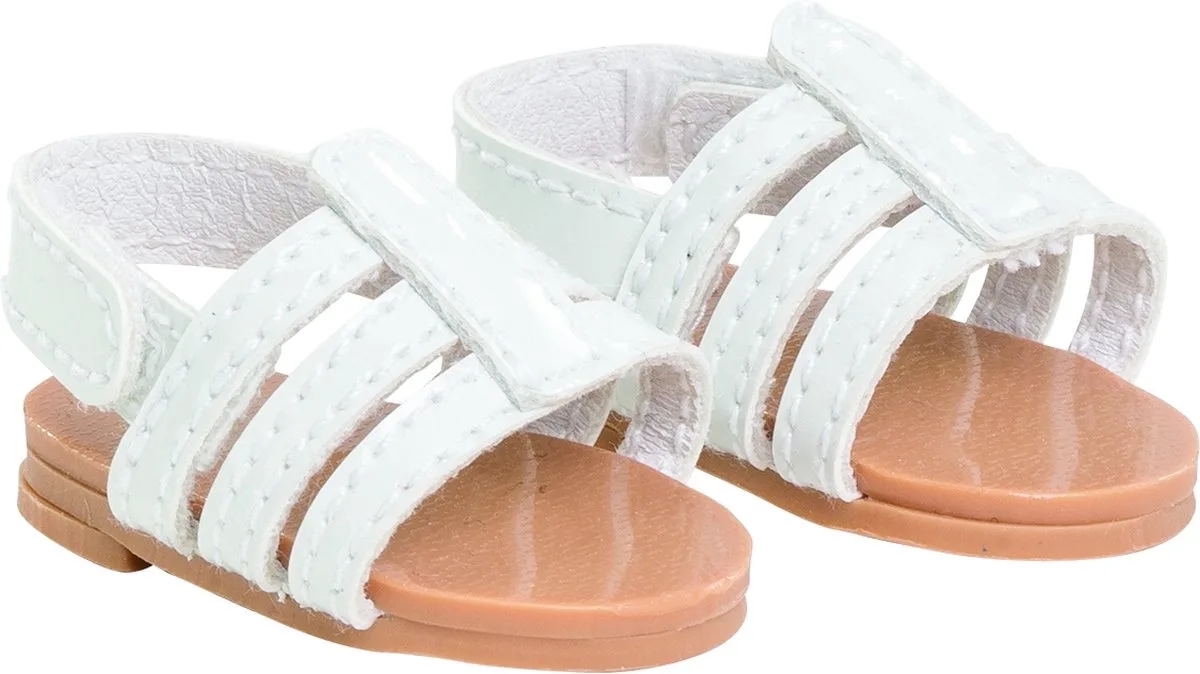 Corolle 211080 accessoire voor poppen Poppenschoenen van Corolle in Wit – productfoto
