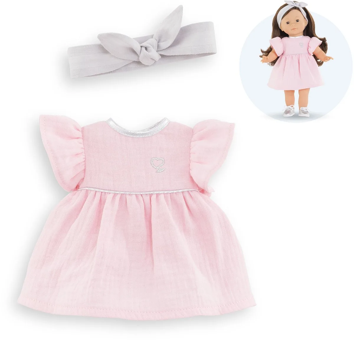 Corolle 9000212480, Poppenjurk, 3 jaar, 22 g von Corolle in Mehrfarbig – Produktfoto