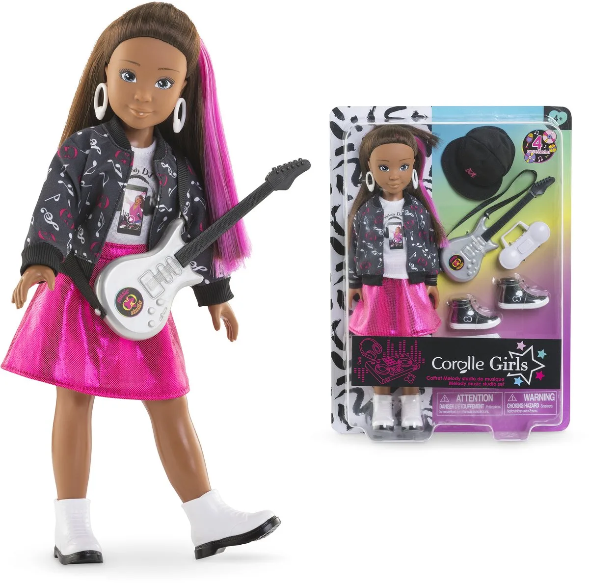 Girls - Melody Music Studio Modepop Set von Corolle in Mehrfarbig – Produktfoto