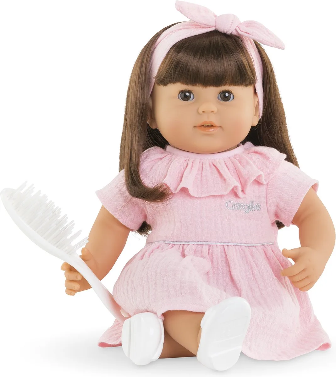 Julie Pop - Babypop met lang haar - 36 cm - Vanaf 3 jaar by Corolle in Multicolour – product photo
