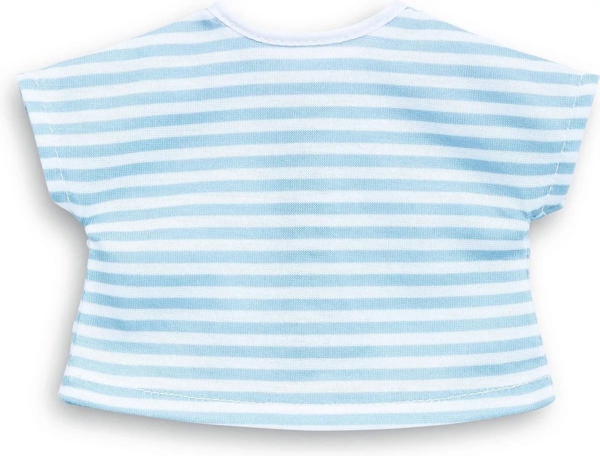 Ma Corolle kleding Striped T-Shirt - Grey 36 cm von Corolle in Mehrfarbig – Produktfoto