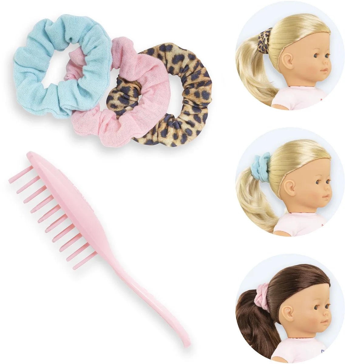 Ma Corolle Set Borstel en 3 Haarbandjes - 36cm från Corolle i Flerfärgad – produktbild