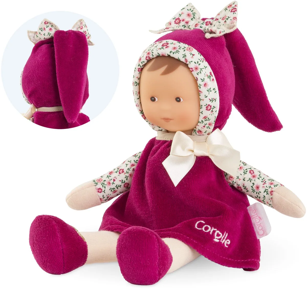 Puppe Miss Röschen 25cm von Corolle in Rosa – Produktfoto
