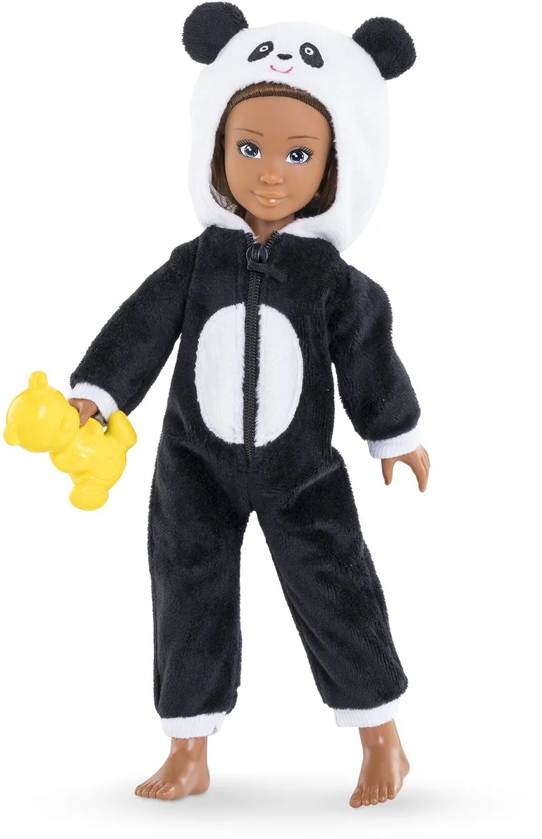 modepop Melody pyjama party set - pop met accessoires 28 cm. von Corolle in Mehrfarbig – Produktfoto