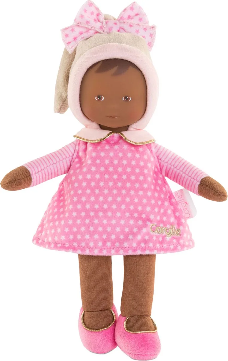 Mon Doudou Miss Pink Starry Dreams Doll 25cm von Corolle in Braun, Rosa – Produktfoto