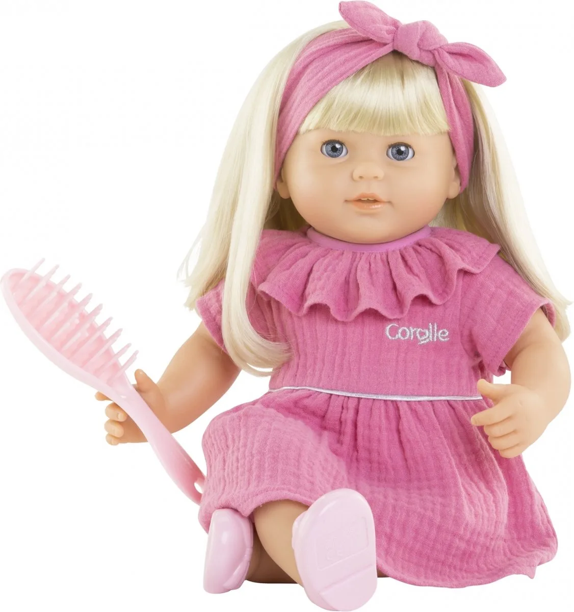 Mon Grand Poupon Babypop met Lang Haar Jade, 36cm från Corolle i Flerfärgad – produktbild