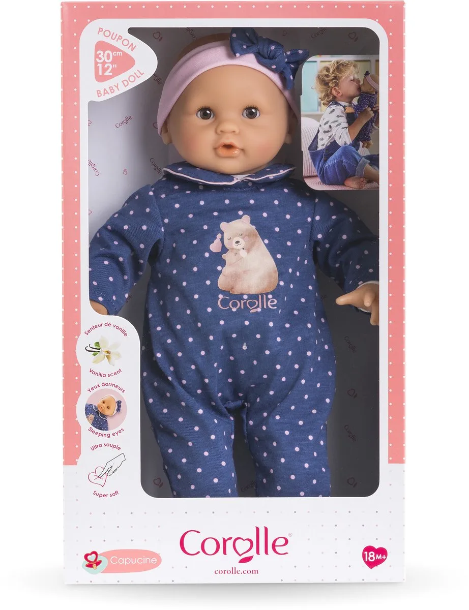 Mon Premier Babypop Capucine - 30cm de Corolle en Marineblauw – photo du produit