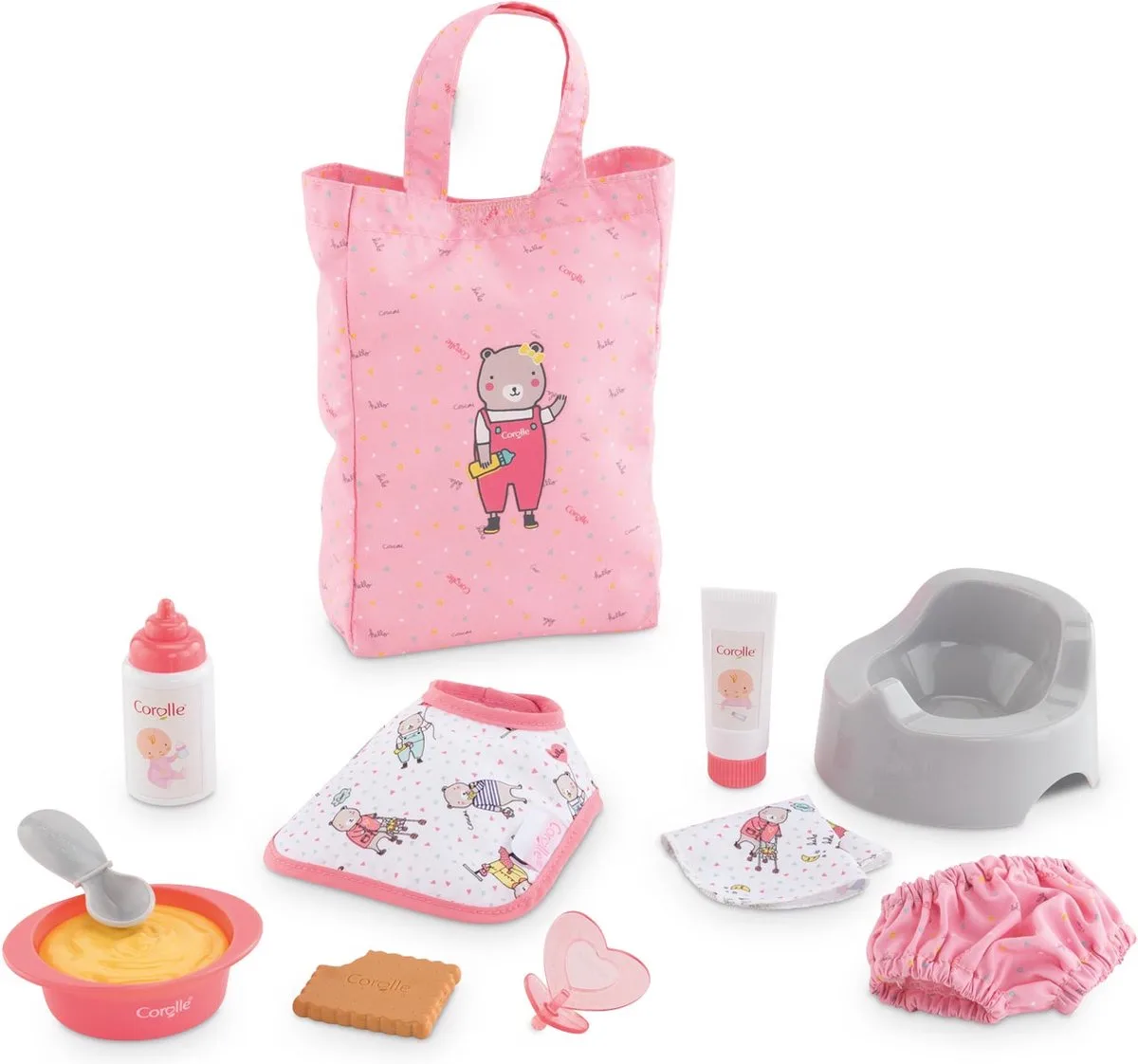 Mon Premier Poupon BB 12 LARGE ACCESSORIES SET de Corolle en Multicolore – photo du produit