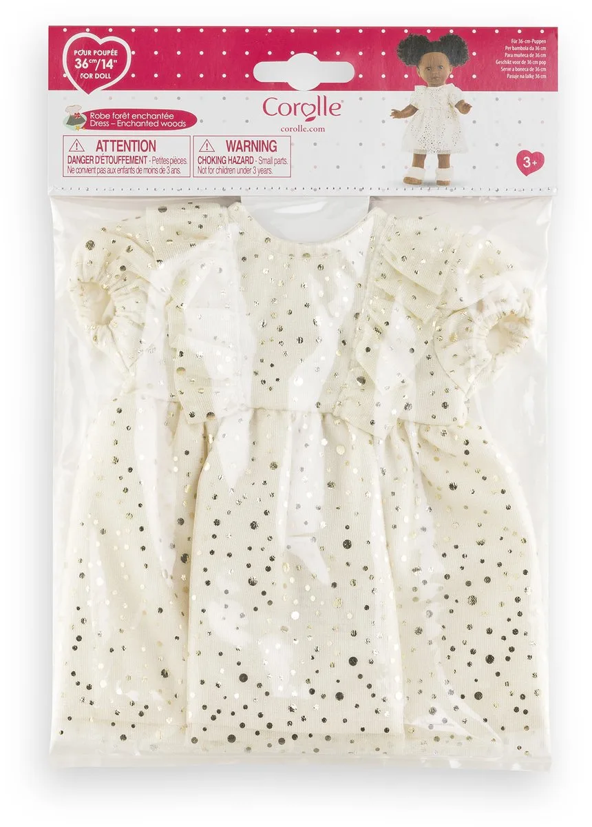 poppenjas Betoverd Bos 36cm poppenkleding polyester. de Corolle en Multicolore – photo du produit