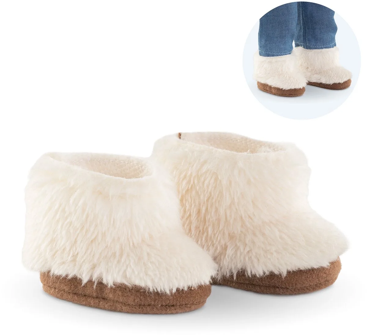 poppenkleding gevoerde boots 36cm winteraccessoire. von Corolle in Mehrfarbig – Produktfoto