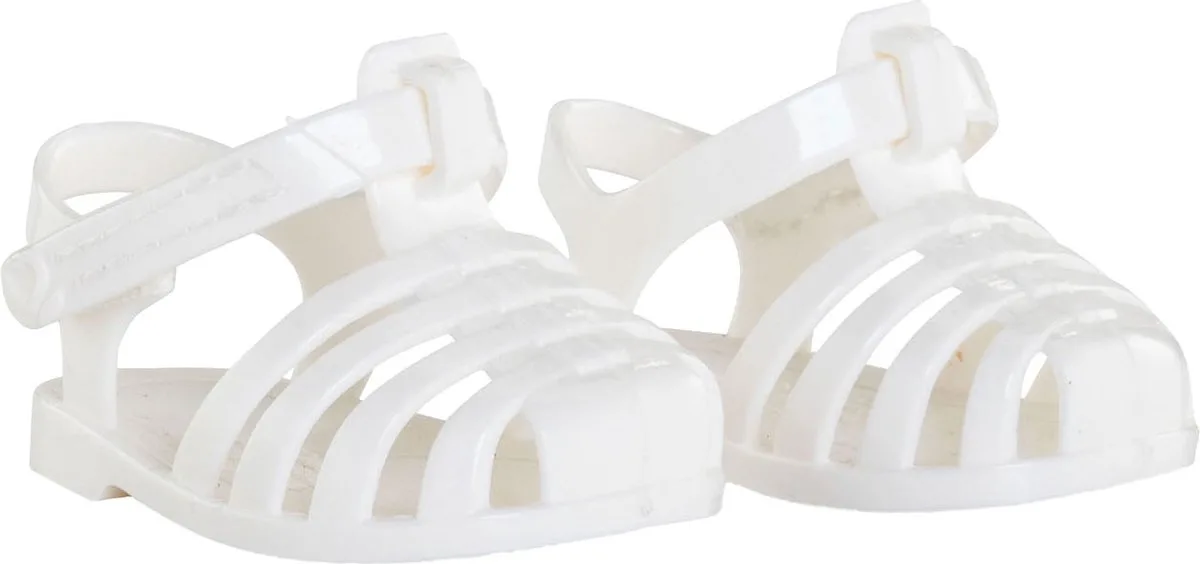 sandalen poppenaccessoire 36cm Mon Grand Poupon. von Corolle in Weiß – Produktfoto