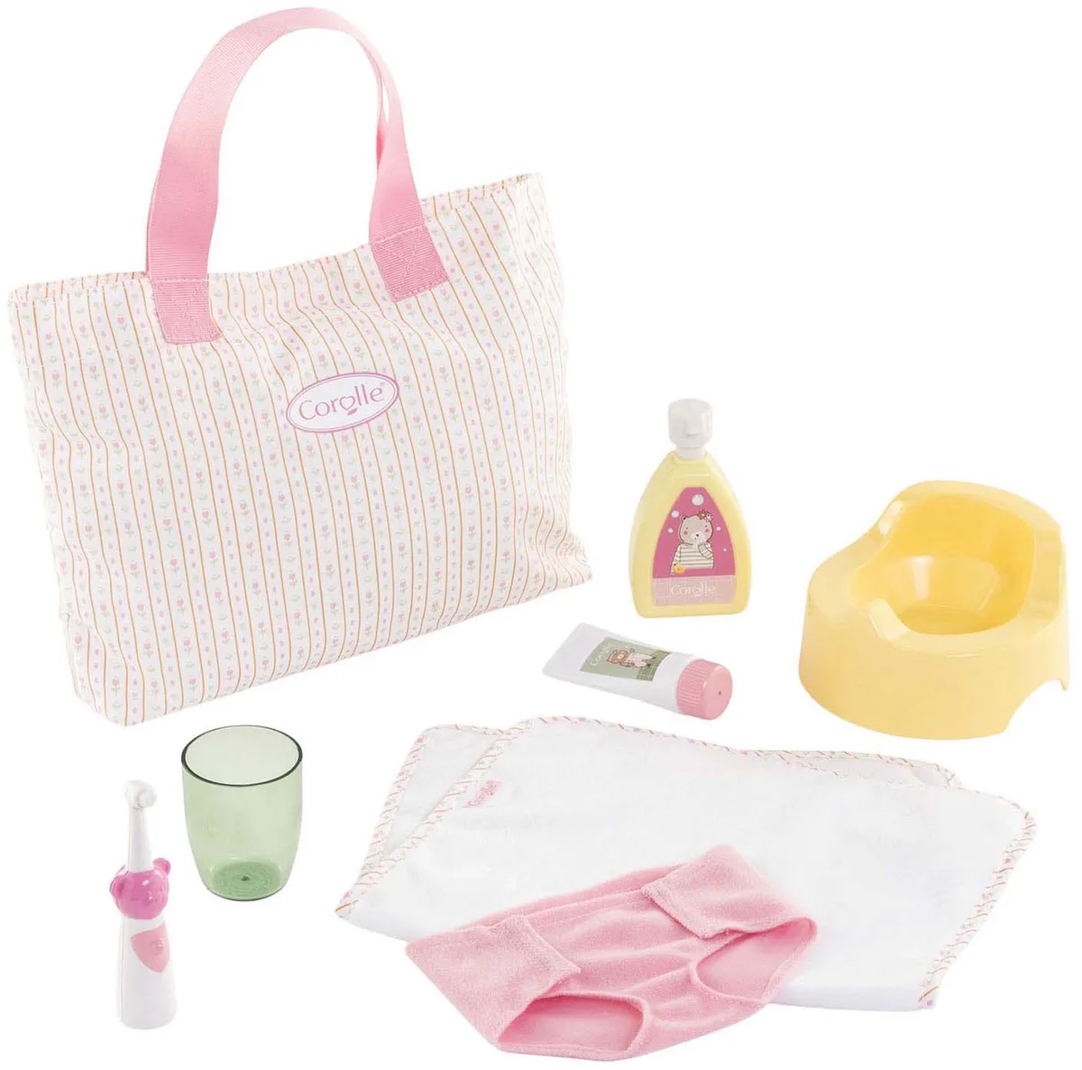 Puppen Wickeltasche + Zubehör von Corolle in Mehrfarbig – Produktfoto