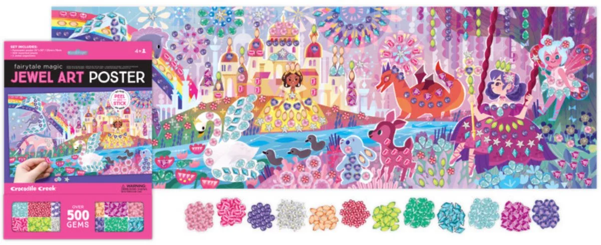 Affiche Bijoux De Conte De Fées/art Magique de Crocodile Creek en Fairytale Magic – photo du produit
