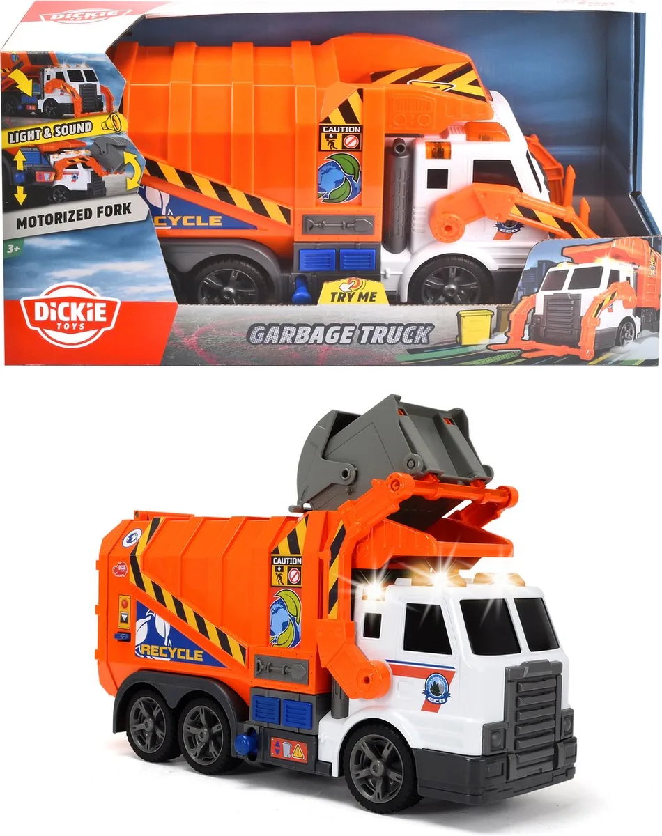 Müllwagen Garbage Truck von Dickie Toys in Vuilniswagen – Produktfoto