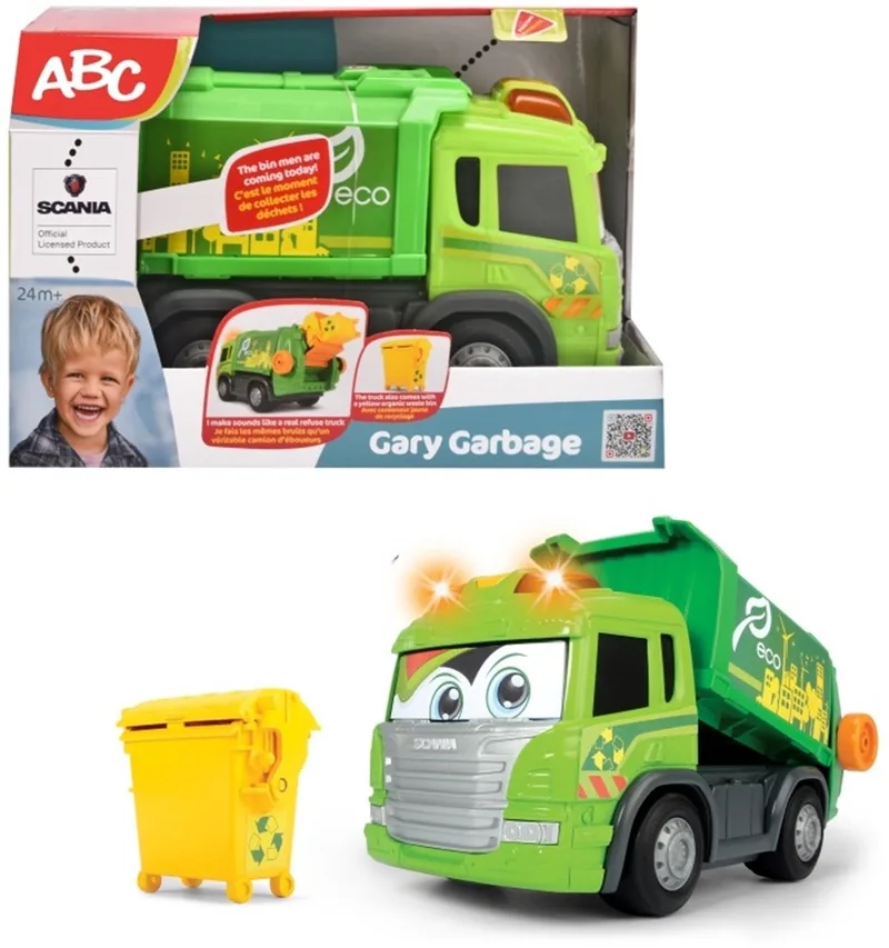 ABC Garbage Truck by Dickie Toys in Green – product photo