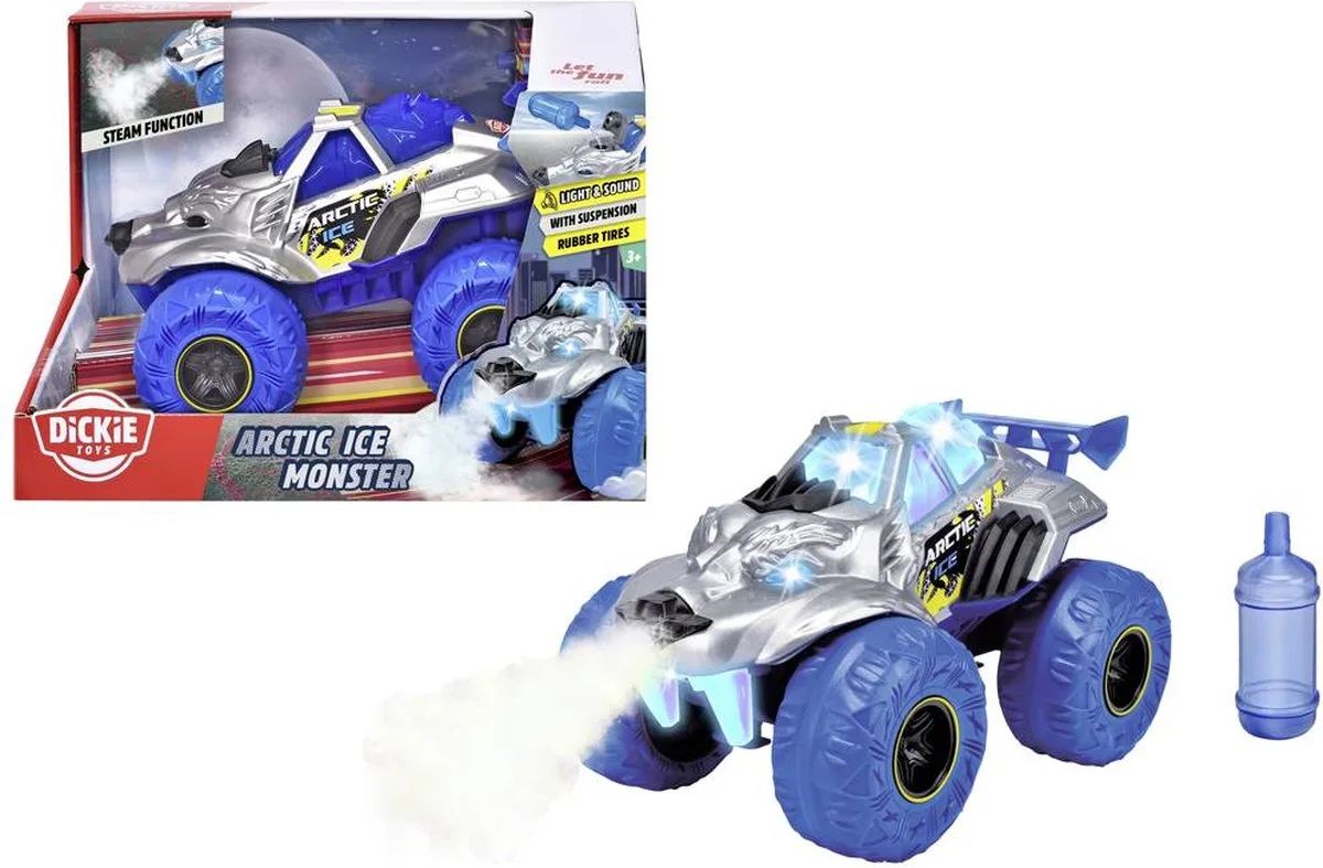 Auto Arctic Ice monster Kant-en-klaar model Personenauto (model) fra Dickie Toys i Kleurloos – produktbillede