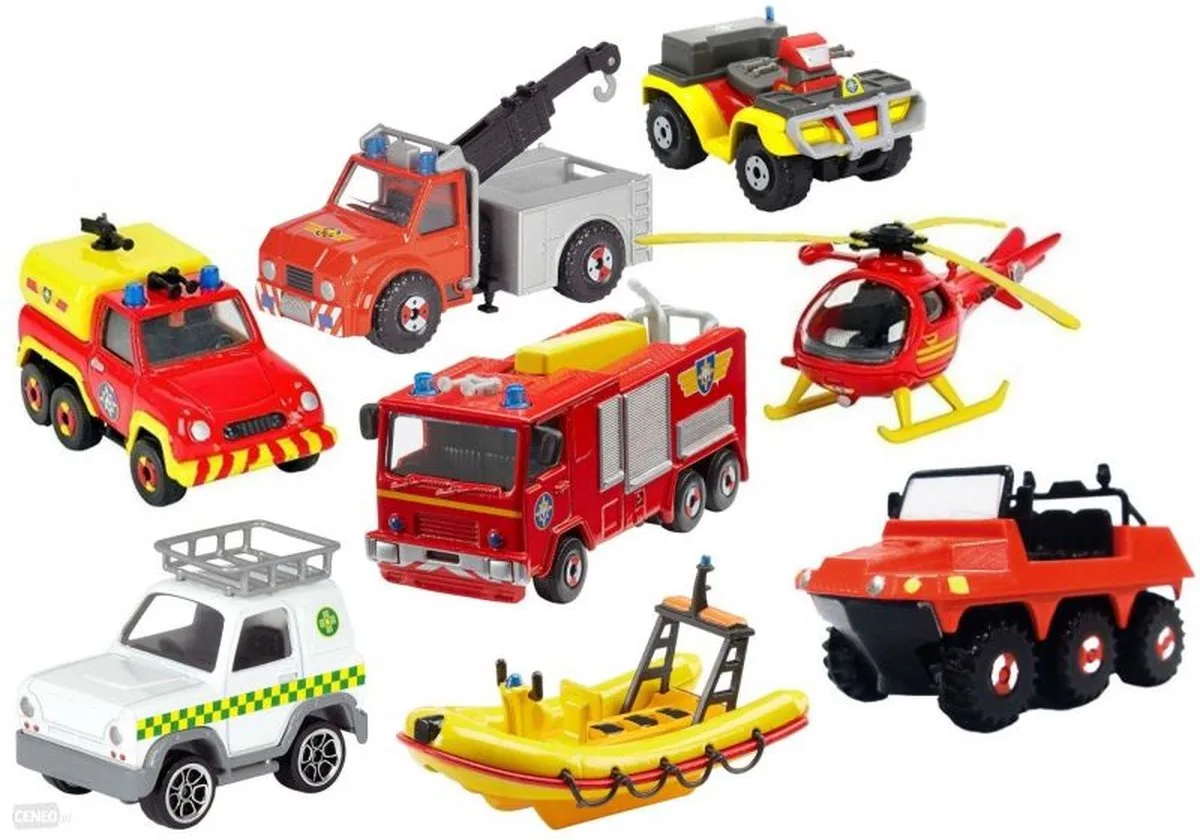 Brandweerman Sam Cashier Display von Dickie Toys in Mehrfarbig – Produktfoto
