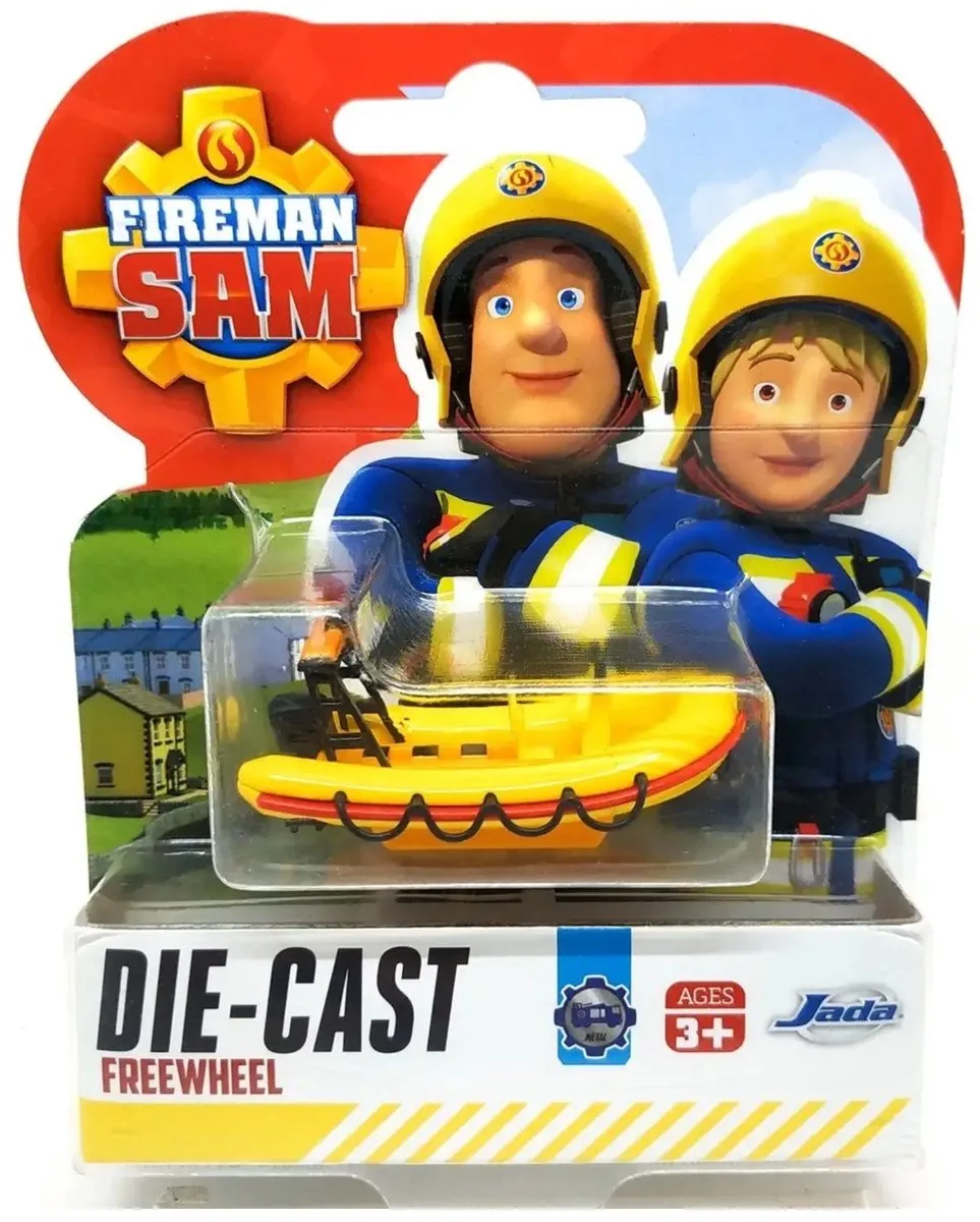 Brandweerman Sam Mountain Rescue 4x4 7 cm groot von Dickie Toys in Gelb – Produktfoto