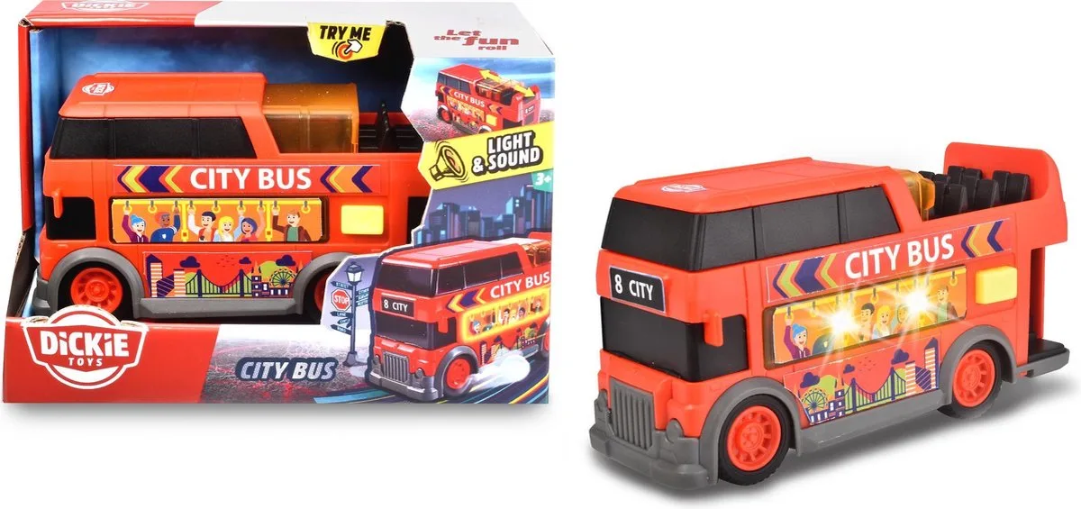 City Bus från Dickie Toys i Stadsbus – produktbild