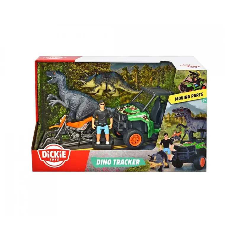 Dino Explorer Auto van Dickie Toys – productfoto
