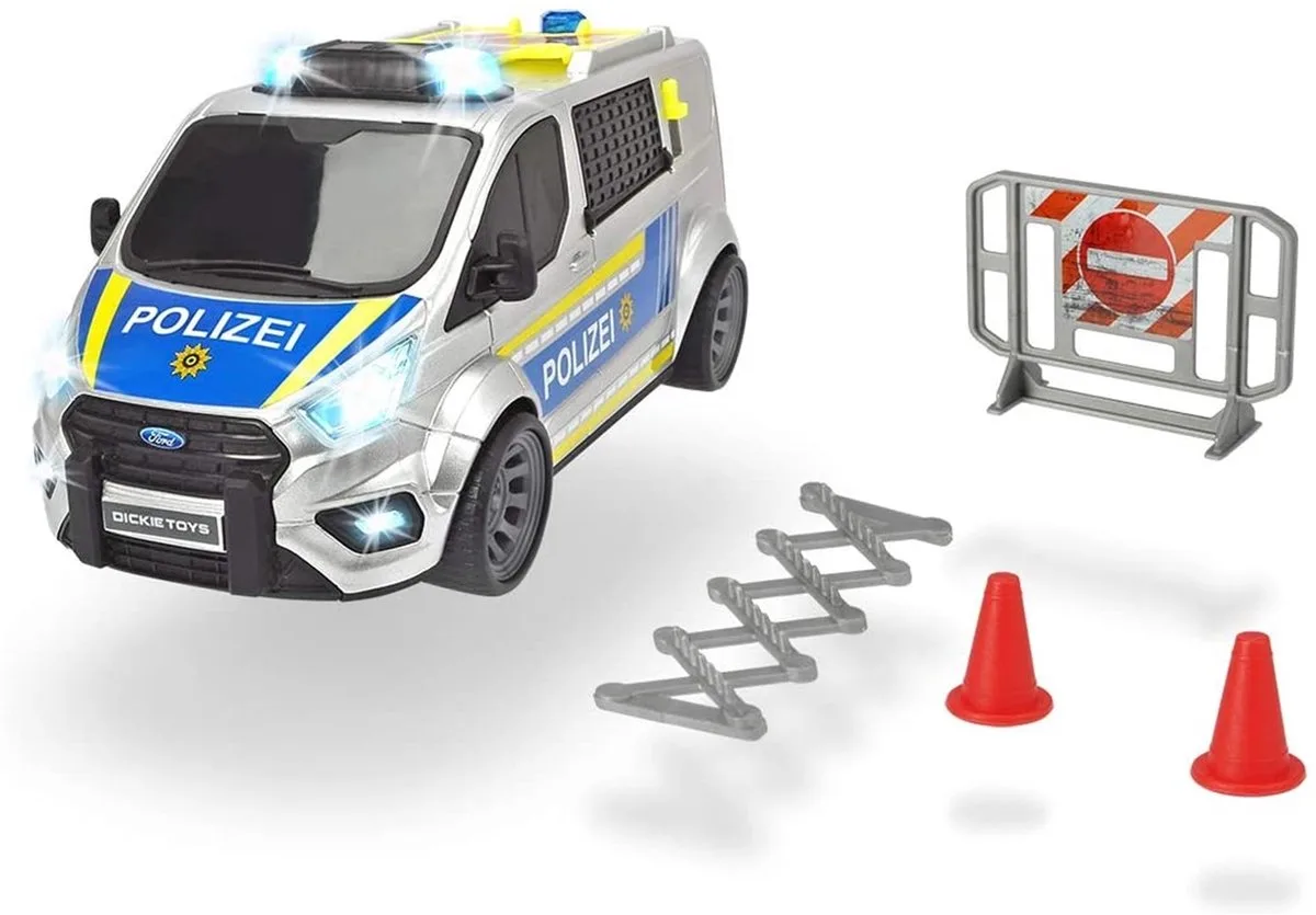 FORD TRANSIT POLICE de Dickie Toys en Multicolore – photo du produit