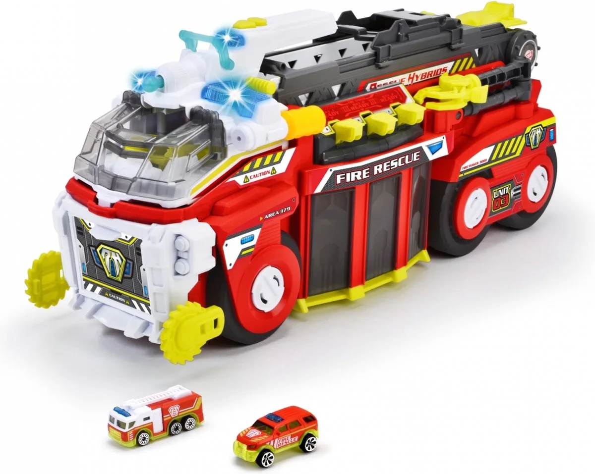 Hulpdienstvoertuig Kant-en-klaar model Vrachtwagen (model) fra Dickie Toys i Flerfarvet – produktbillede