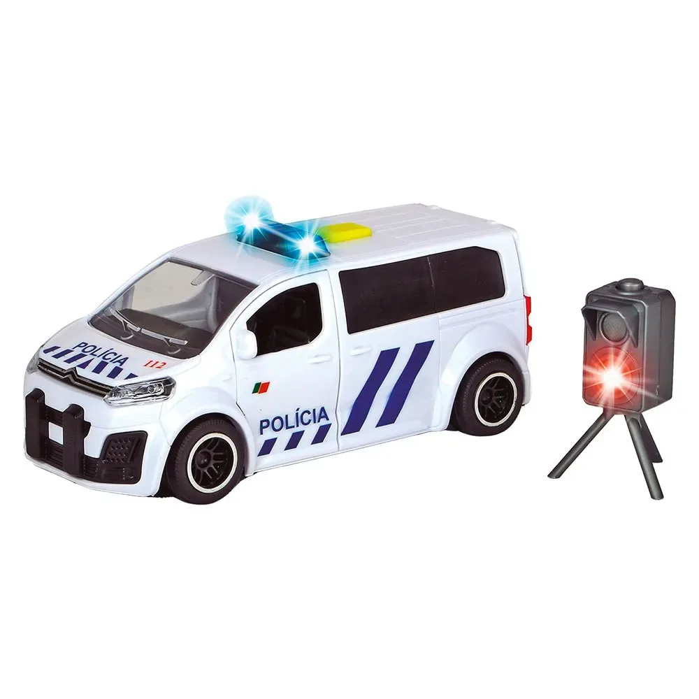 Jij Bent Psp Psp Politiebusje Met Radar Portugees fra Dickie Toys – produktbillede
