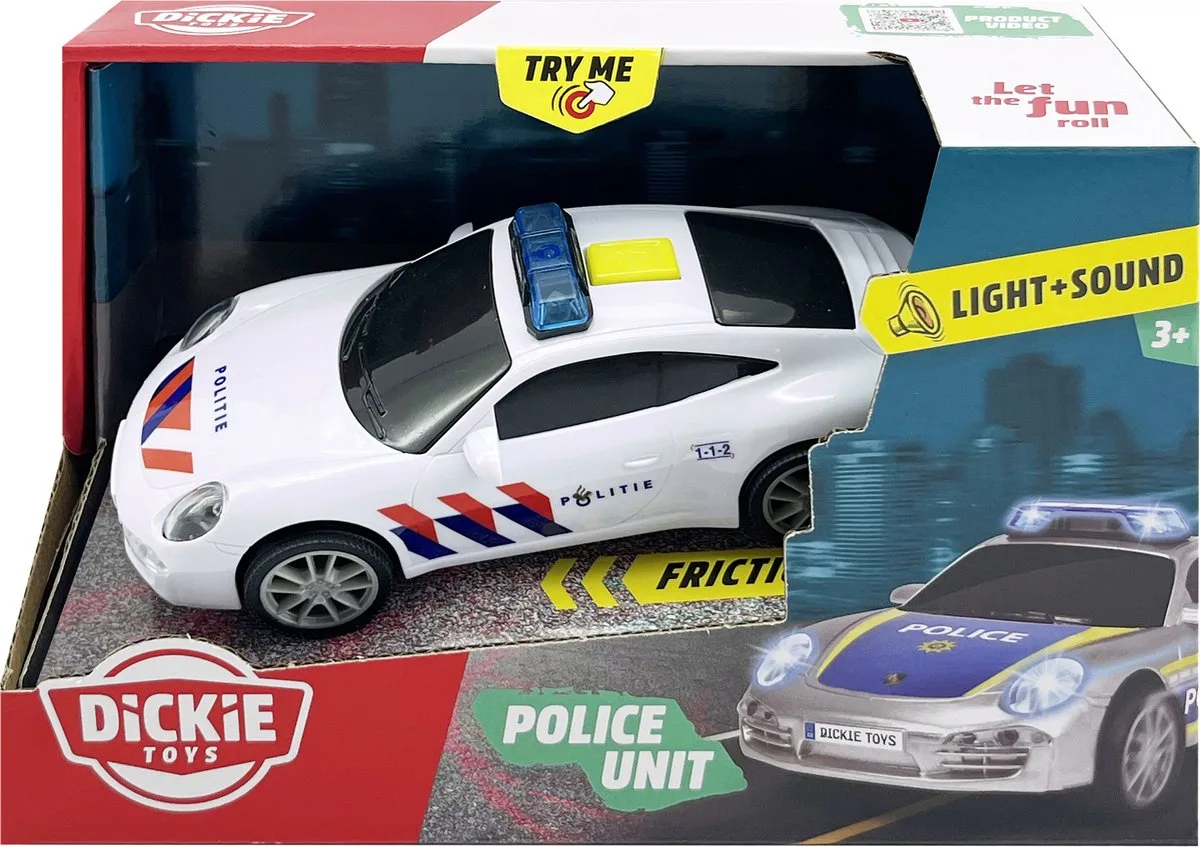 Politiewagen - Porsche by Dickie Toys in White – product photo