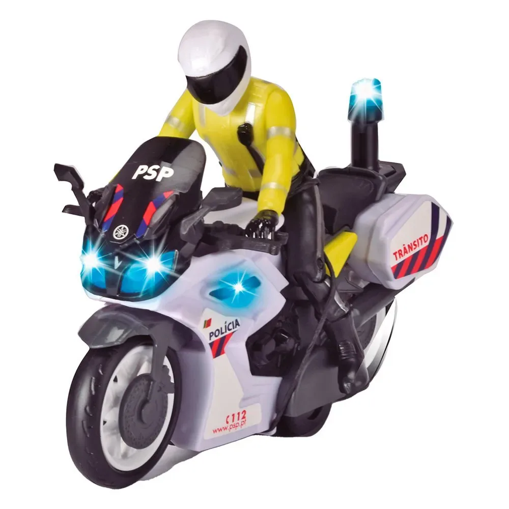Psp Portugal Motorcykelfigur Med Ljus Och Ljud 17 Cm från Dickie Toys – produktbild