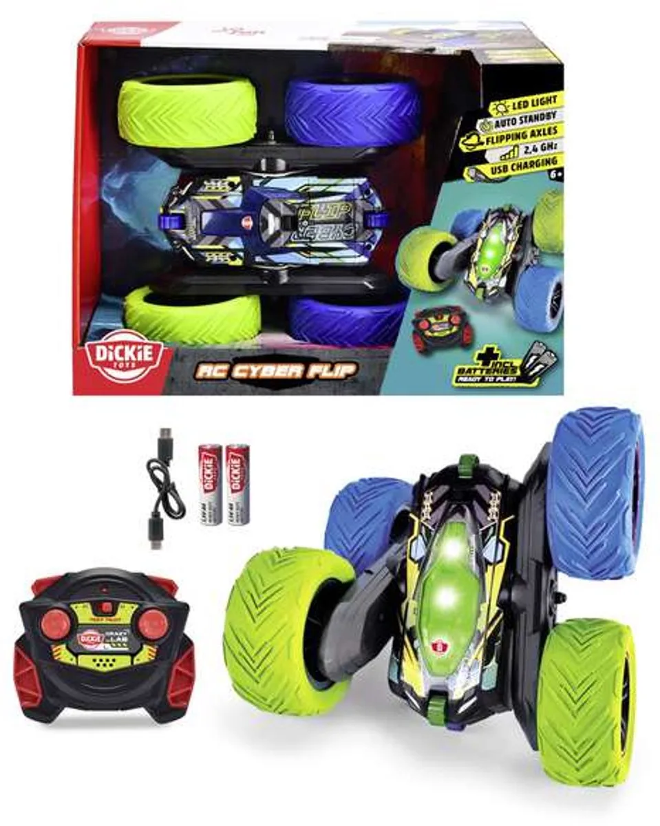 RC Cyber Flip, RTR van Dickie Toys in Meerkleurig – productfoto
