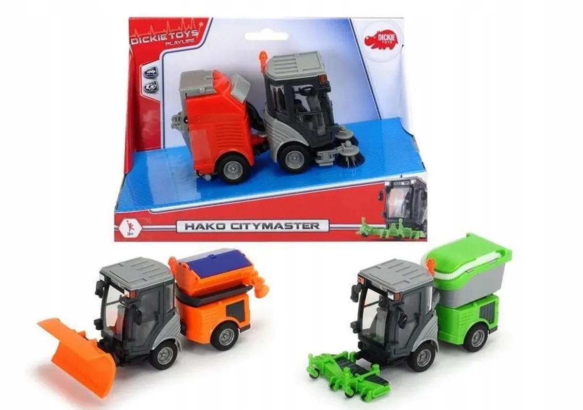 Speelgoed Voertuigen voor Stedelijk Onderhoud van Dickie Toys in Rood – productfoto