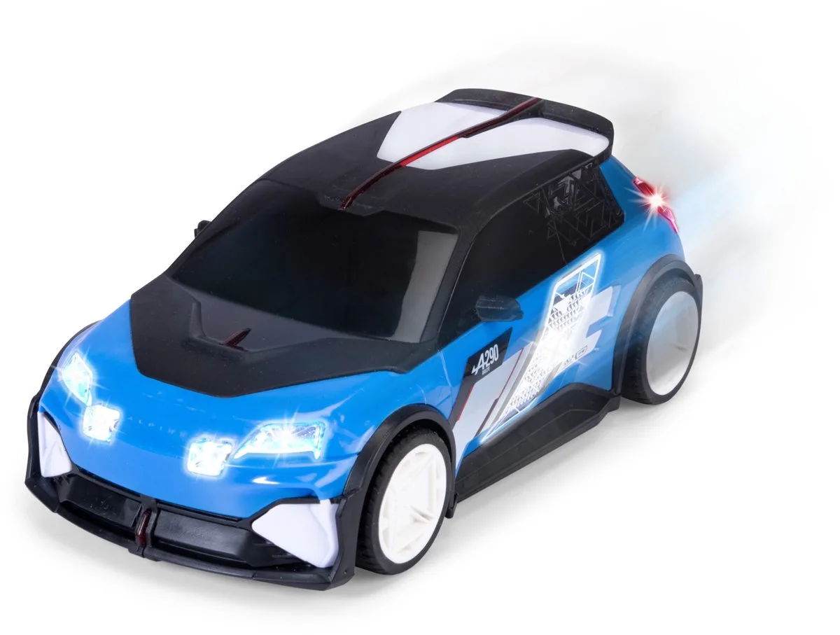 Speelgoedvoertuig - Alpine A290 - pull back , licht en geluid 23cm de Dickie Toys en Bleu – photo du produit