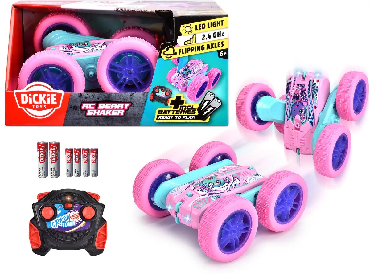 Toys 201103008 Berry Shaker 1:28 RC modelauto voor beginners Elektro Buggy de Dickie Toys en Multicolore – photo du produit