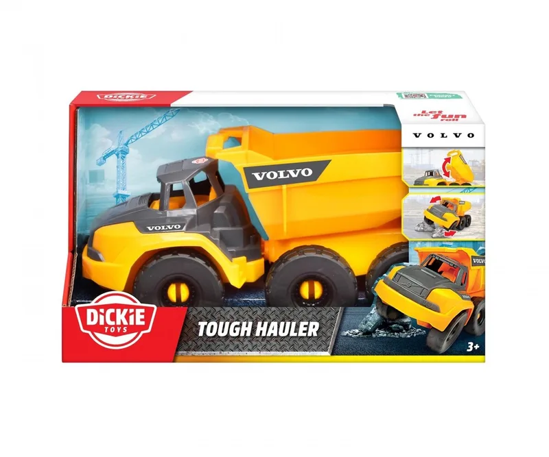 Volvo Stoere kiepwagen by Dickie Toys in Jaune et gris – product photo