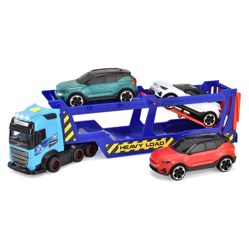 Camion Avec Remorque Porte-voitures Lumières Et Son 40 Cm de Dickie Toys – photo du produit