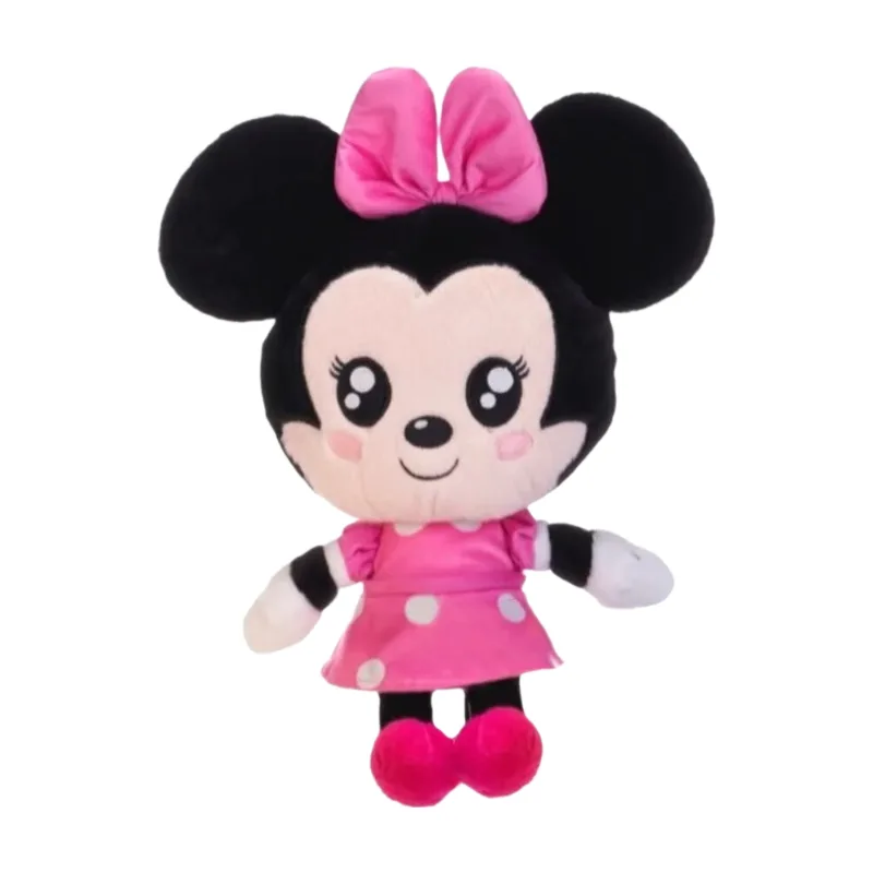 Chibi collectie pluche speelgoed Minnie Mouse - 25 cm, rood en wit de Disney – photo du produit