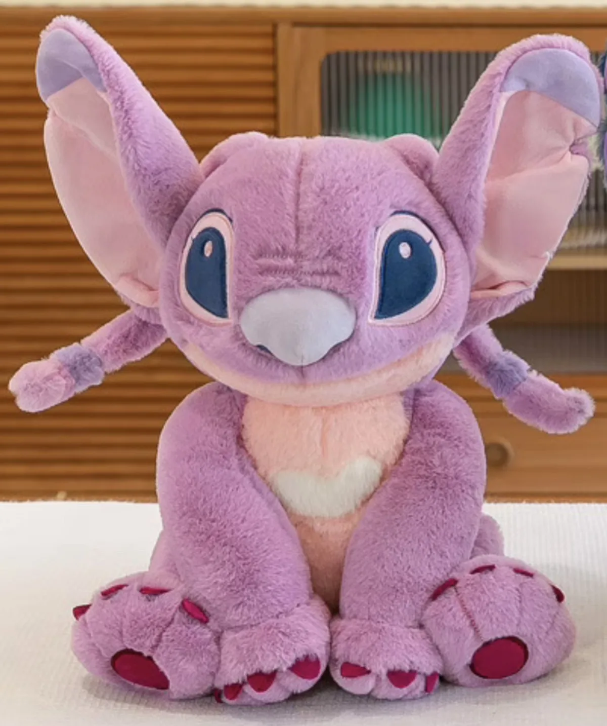 Knuffel Disney Lilo en Stitch Junior 30 Cm Pluche Roze - Play By Play från Disney i Angel – produktbild
