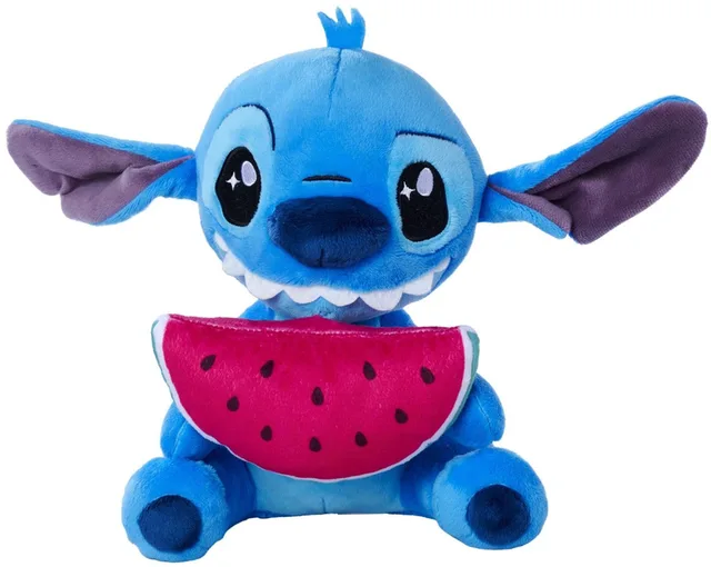 Stitch met Watermeloen knuffel - 25 cm - Pluche