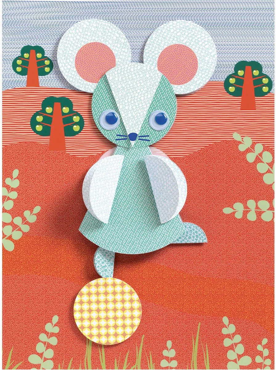 [3 jaar +] Creatief met papier - Rondjes en rondjes de Djeco en Multicolore – photo du produit
