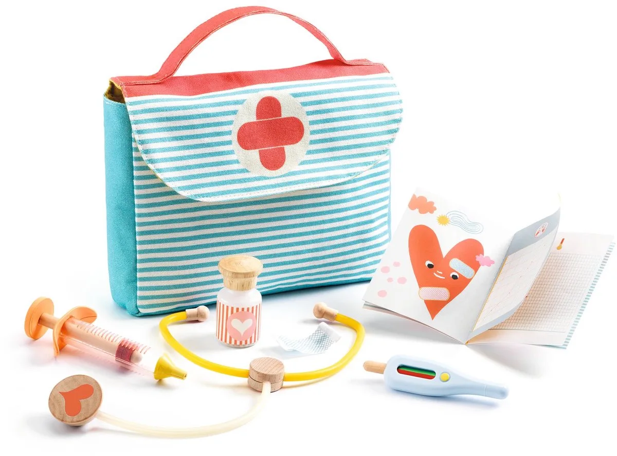 accessoires Visit to the doctor von Djeco in Mehrfarbig – Produktfoto